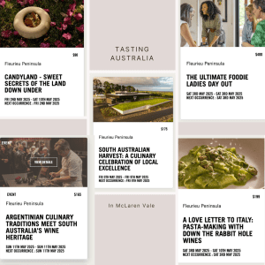 Tasting Australia events in McLaren Vale 2025