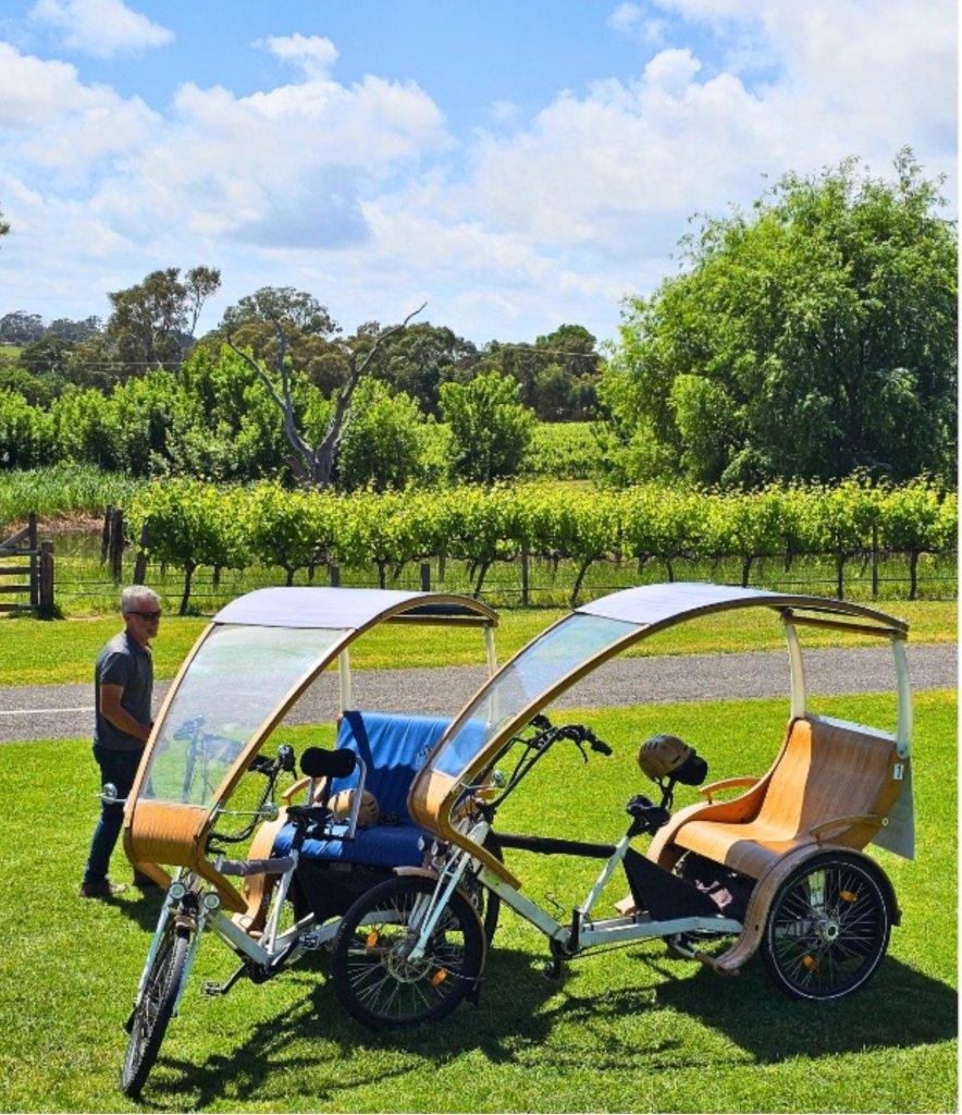 ETuk Tuks in McLaren Vale SA Ebikes
