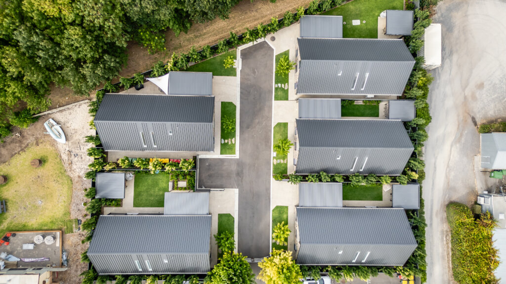 Vale 194 luxury accommodation overhead image
