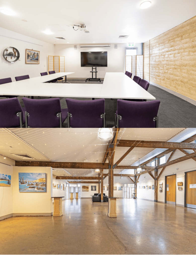 McLaren Vale Event Centre (at the Visitor Centre) presentation room and art gallery