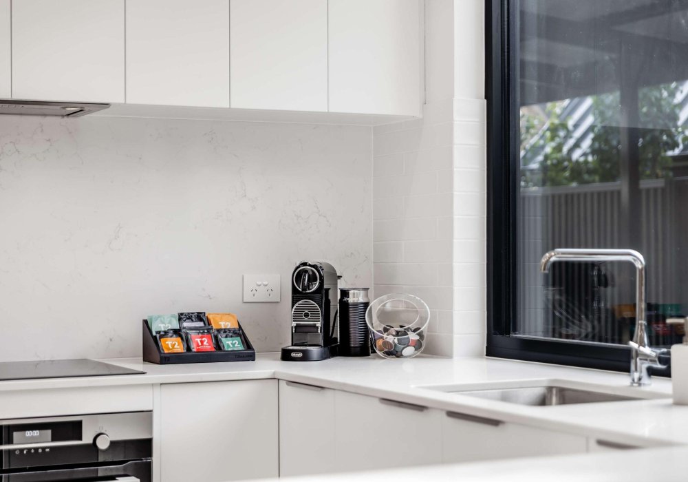 Vale 194 Luxury Accommodation McLaren Vale Kitchen Nespresso